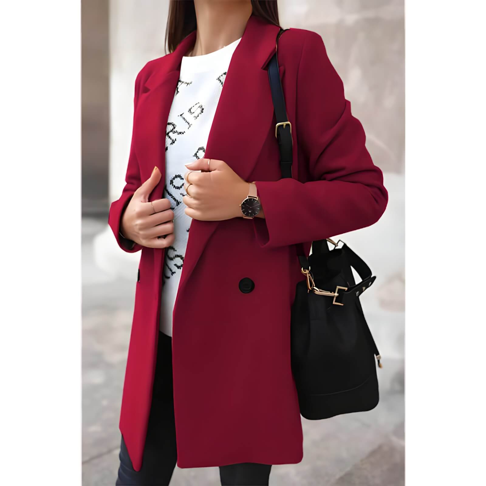 Casaco Feminino de Lã Page