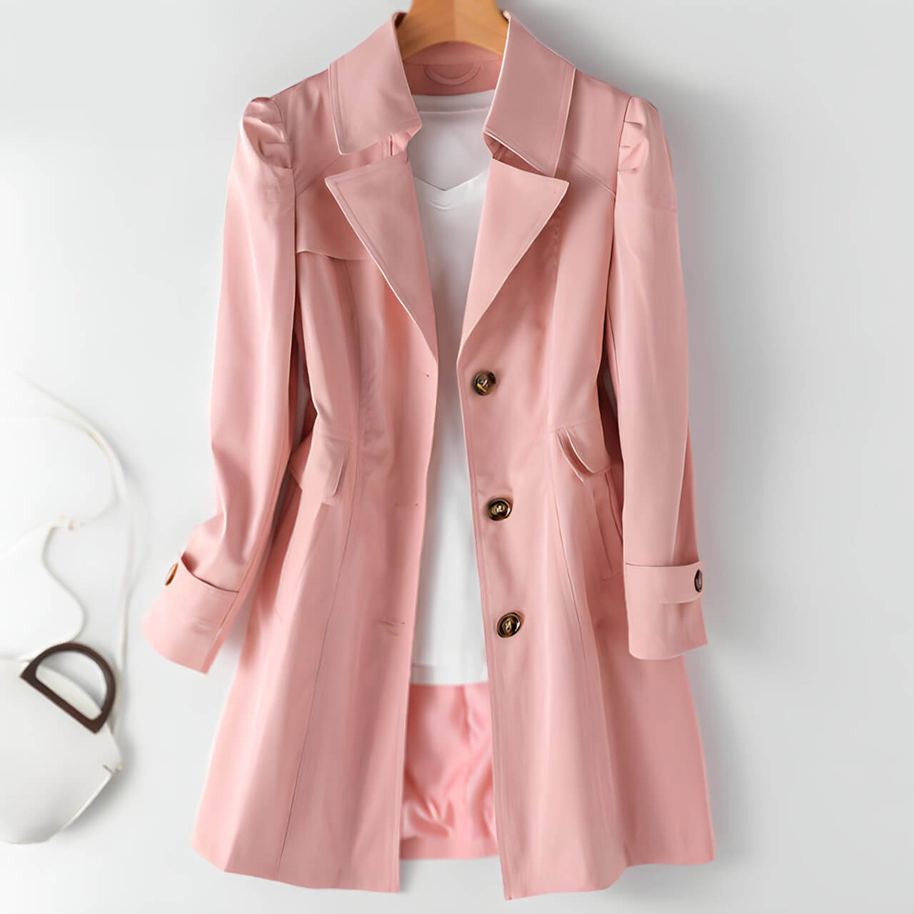 Casaco Feminino Comprido Elegance
