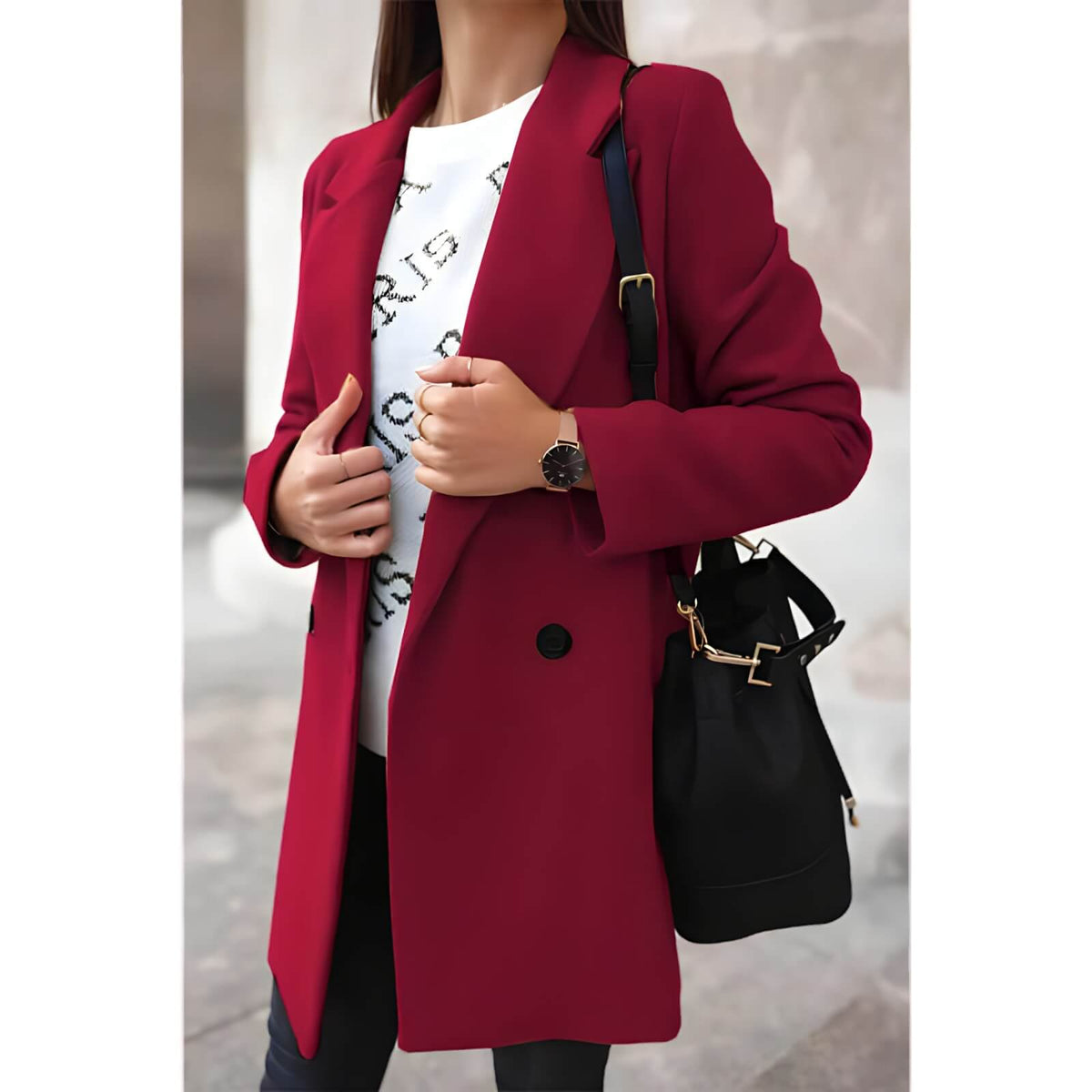 Casaco Feminino de Lã Page