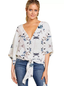 Blusa Feminina Gola V Ellie