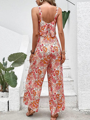 Macacão Feminino Longo Flower