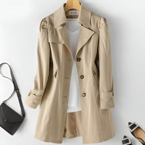 Casaco Feminino Comprido Elegance