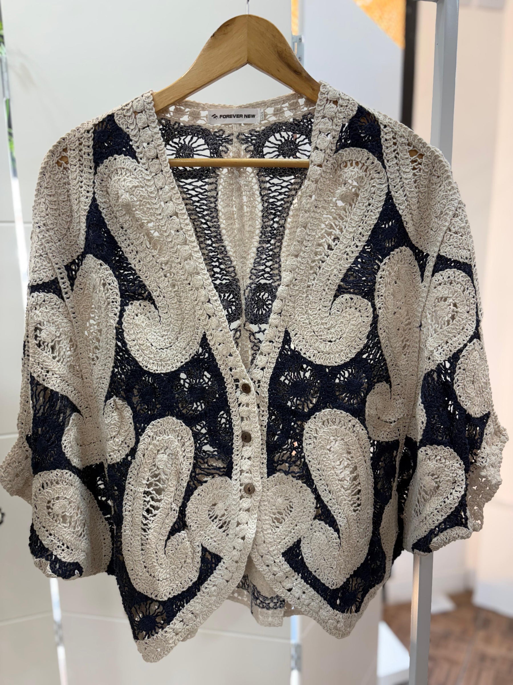 Blusa Molise Crochê Maquinado