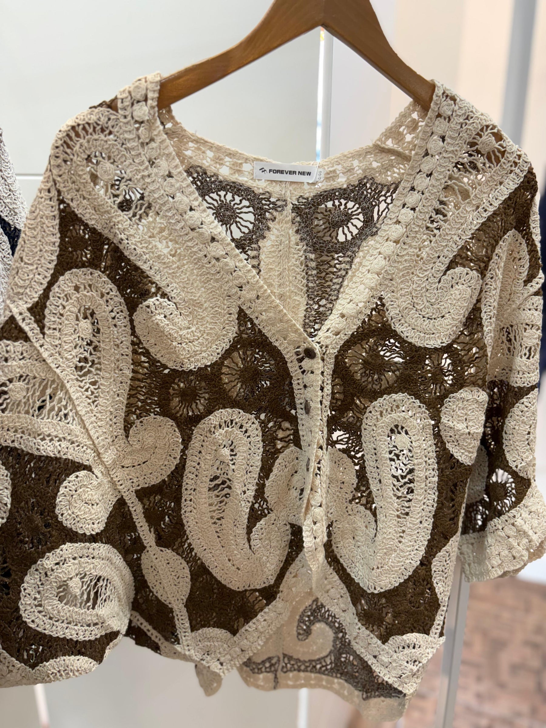 Blusa Molise Crochê Maquinado