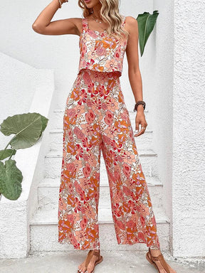 Macacão Feminino Longo Flower